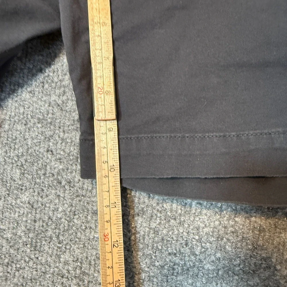American Eagle Shorts Mens 31 Black Next Level‎ Flex Chinos Stretch Casual Y2K